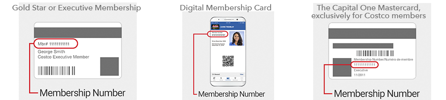 Where to find you membership number: